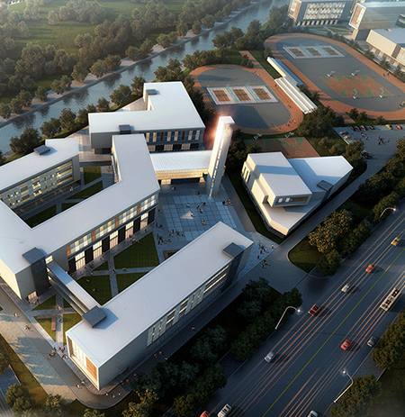 桃李园实验学校建筑方案设计